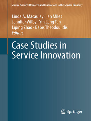 cover image of Case Studies in Service Innovation